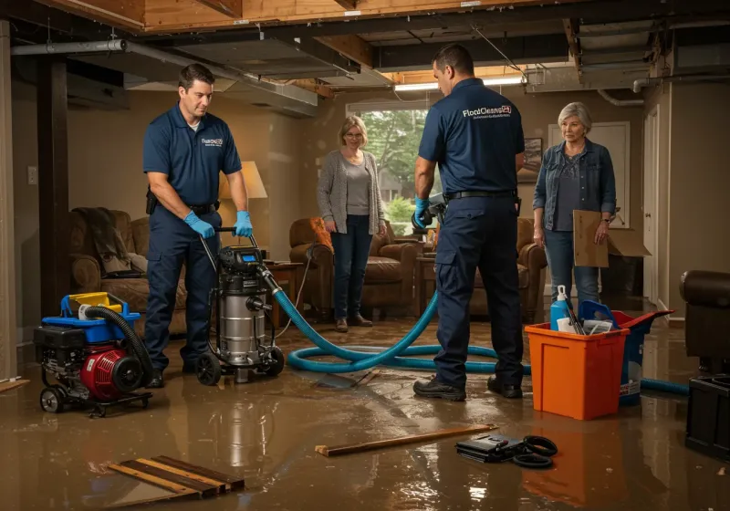 Basement Water Extraction and Removal Techniques process in Shackle Island, TN
